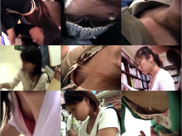 盗撮!胸チラパンチラ頂きます!vol.05-06