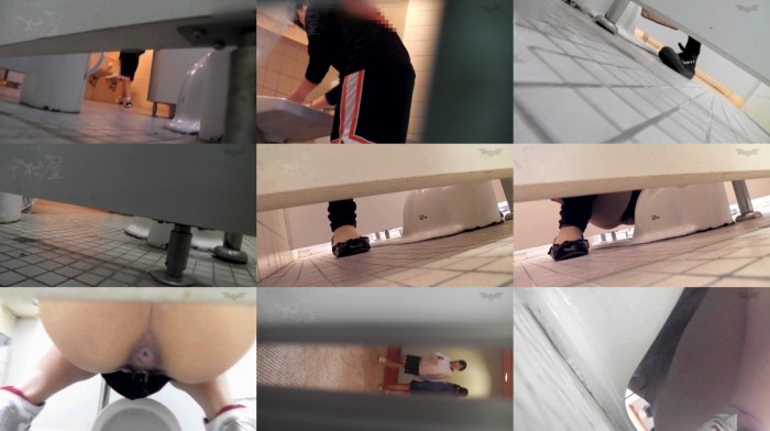 第三体育館潜入撮File012 ピンクの次は白ジャージの天使登場 Nozokinakamuraya pethai012_00