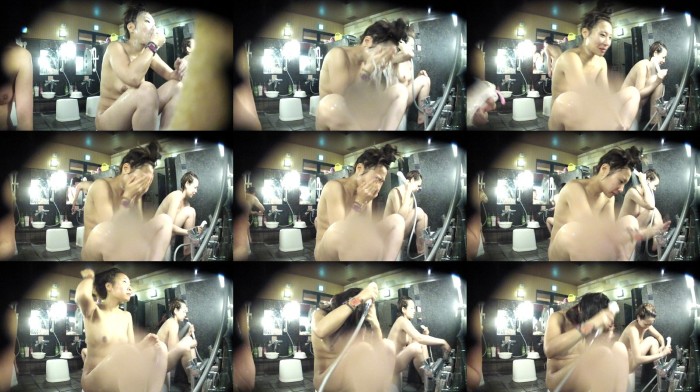 kt-joker sdh24_00 怪盗ジョーカー 【FHDスーパー銭湯】洗い場！洗顔がおっとこ前のギャル！水滴が残念・・・