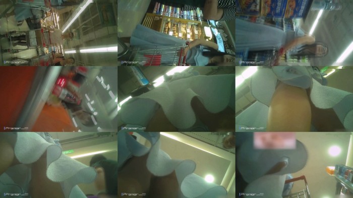 【百目さんの盗satuコレクション】美女の痴態に密着!ギャルのパンチラVol.04