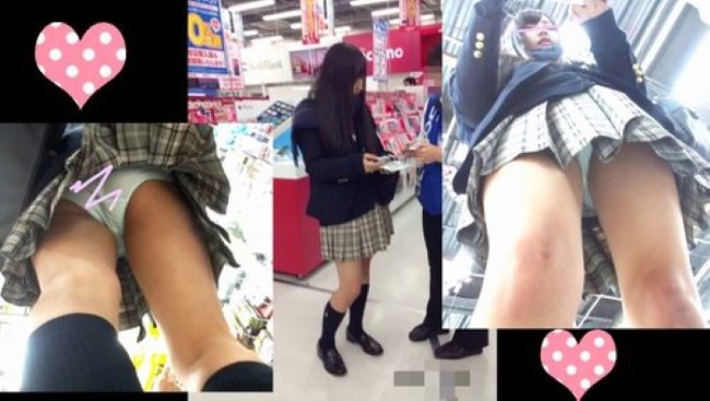 極上かわいいJちゃん!かわいいパンチラいただきますっ