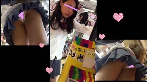 プリプリかわいいJちゃんっバッチリじっくりパンチラ