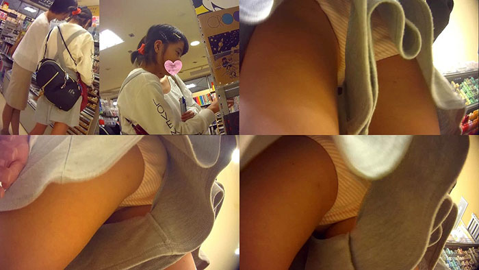 shihukuJS08 私服ロリパンチラ逆さ撮り08