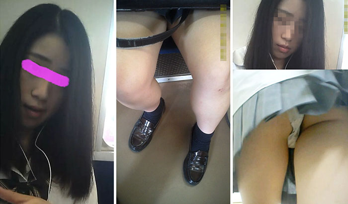 [第3弾]撮り師被りの極ミニスカのJKちゃん！続いて別のJKちゃんも生P撮影！[sol-083]