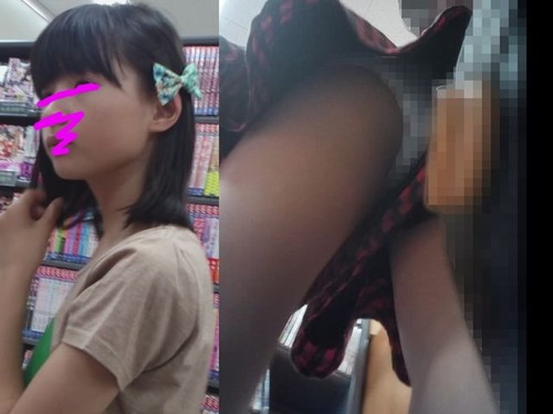 美少女J○ちゃんコレクション007 ガチ超絶美少女J○ちゃん 生パン逆さ撮り＋至近距離で徹底粘着撮り