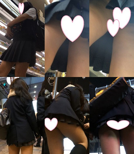 スマホでチラっと逆さ撮り　Part.6