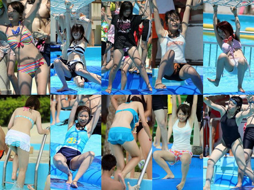 アスレチックプール水着01〜06セット