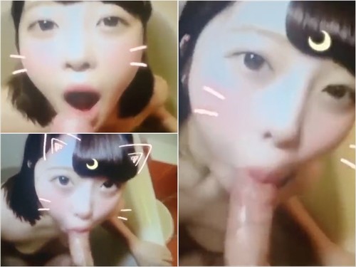 かわいいKが彼氏に濃厚ふぇら