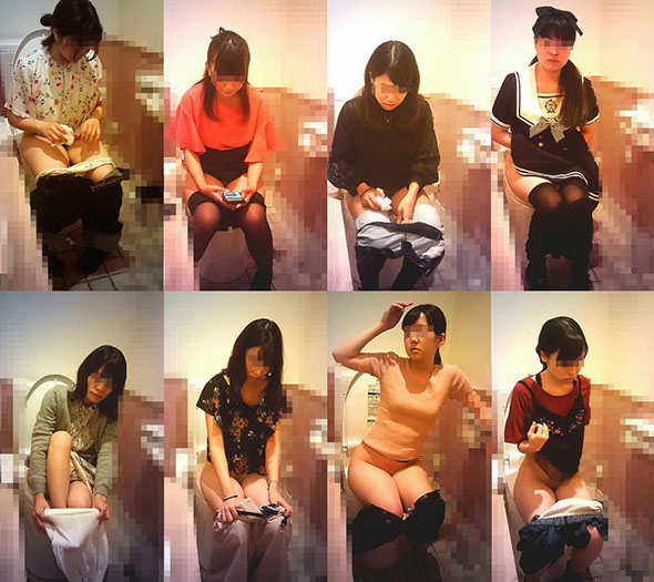 トイレ盗撮シリーズ総集編（可愛い系 厳選）