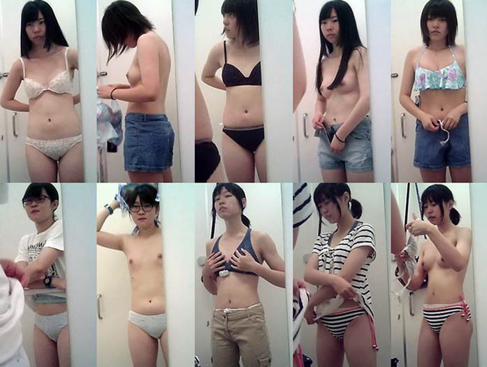 [レア] 水着_試着室 01 Premium, [レア] 水着_試着室 03, [レア] 水着_試着室 08, [レア] 水着_試着室 05, [レア] 水着_試着室 09