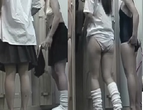女子Ｋ生部活着換え盗撮