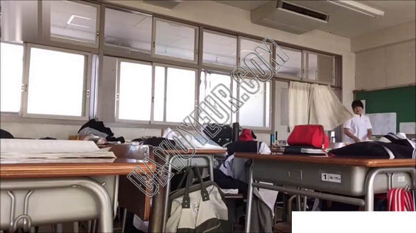 体育授業後、着替え盗撮